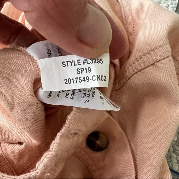 Madewell Top-Stitched Coverall Jumpsuit in Bashful Blush Pink - Picture 13 of 13